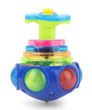 Magical Glowing Stall Toy Lights and Spins for Happy Kids