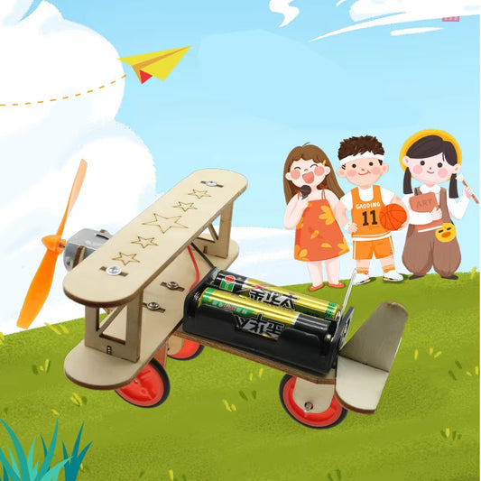 Hands-On Science Kit Wooden Airplane Puzzle