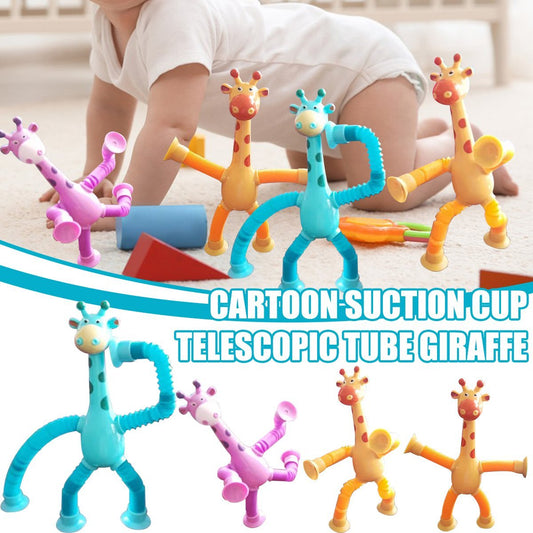 Stretchy Giraffe Buddy Brings Laughter and Calm for All Ages