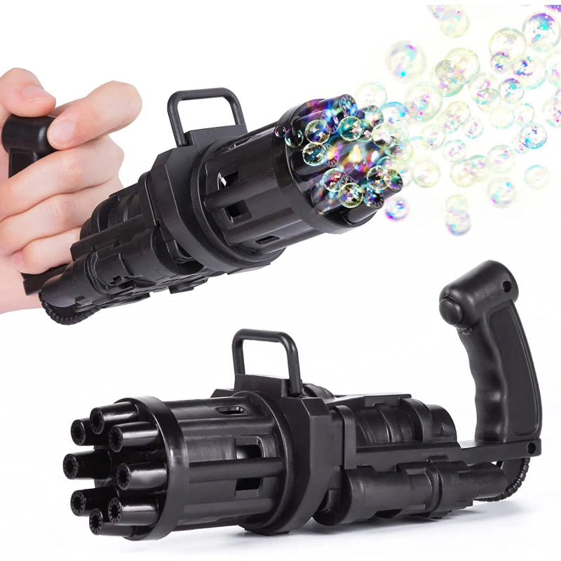 Kids Bath Toy Machine Gun And Bubble Fun