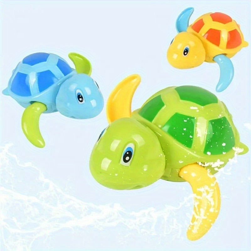Colorful Red Green Blue Swimming Turtle Toy For Kids