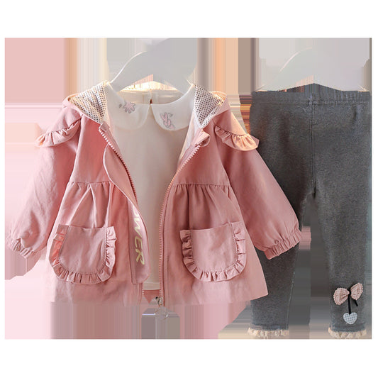 Durable Autumn Clothes Set Perfect For Play And School