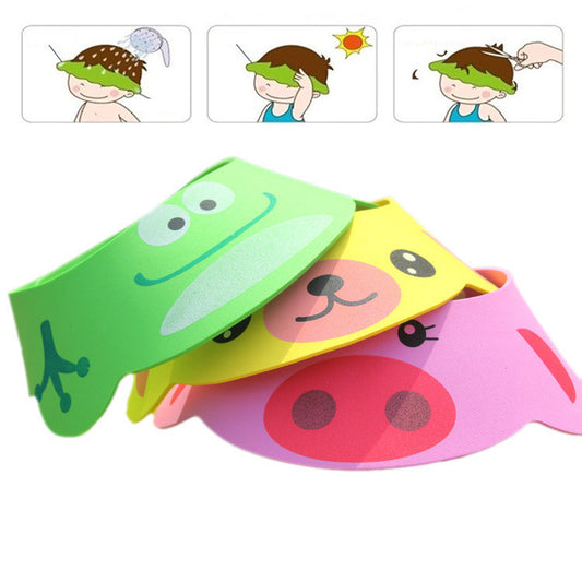 Adjustable Baby Bath Hat For Safe Bathing Moments