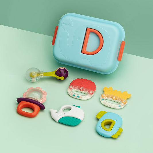 Durable Baby Teether And Puzzle Toy For Comfort