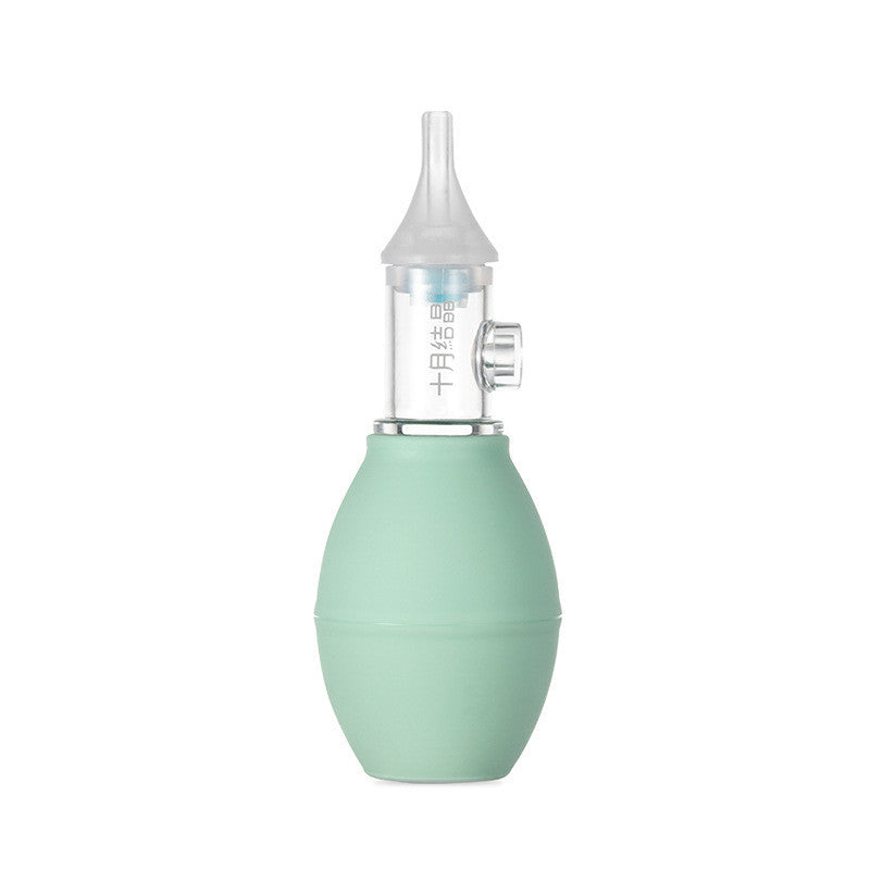 Infant Silicone Nasal Aspirator Pump Cold Nasal Mucus Cleaner