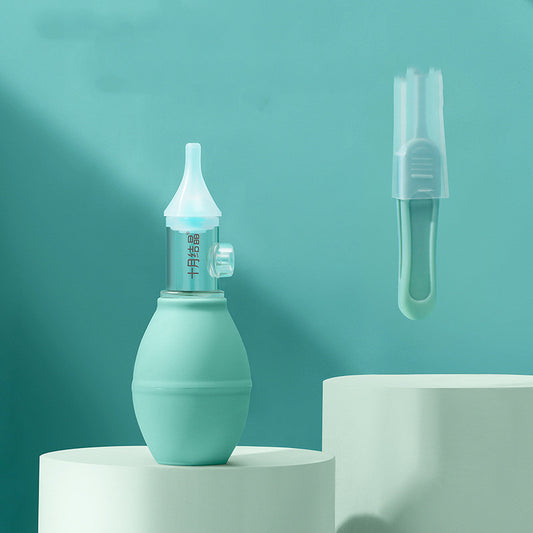 Infant Silicone Nasal Aspirator Pump Cold Nasal Mucus Cleaner