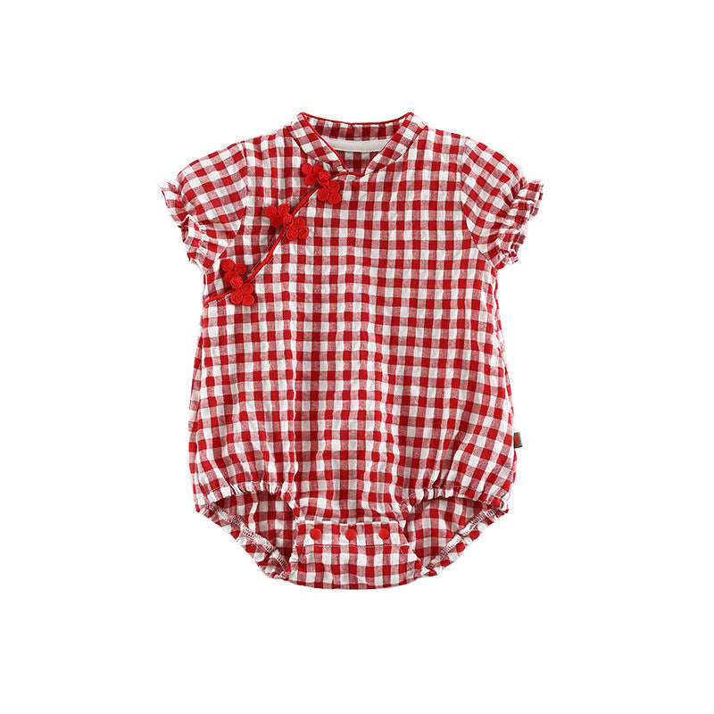 Adorable Ancient Style Baby Jumpsuit For Special Occasions