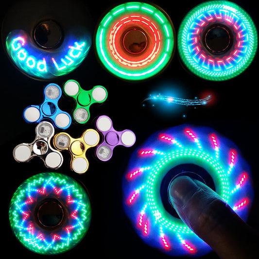 Stress Relief Glow Spinner For Kids And Adults