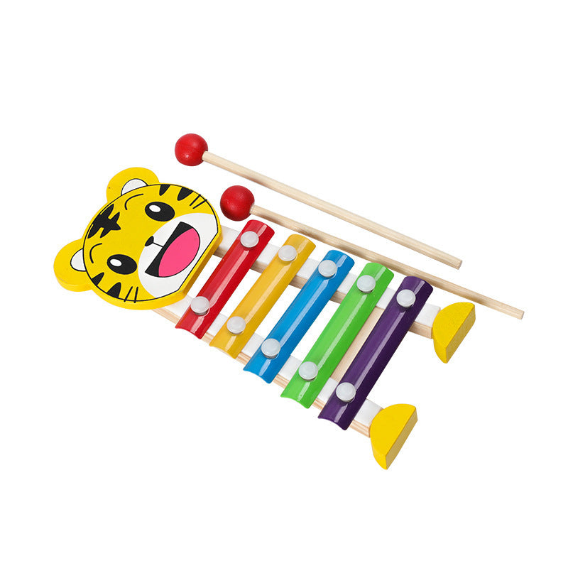 Rainbow Blocks Educational Rattle Toy