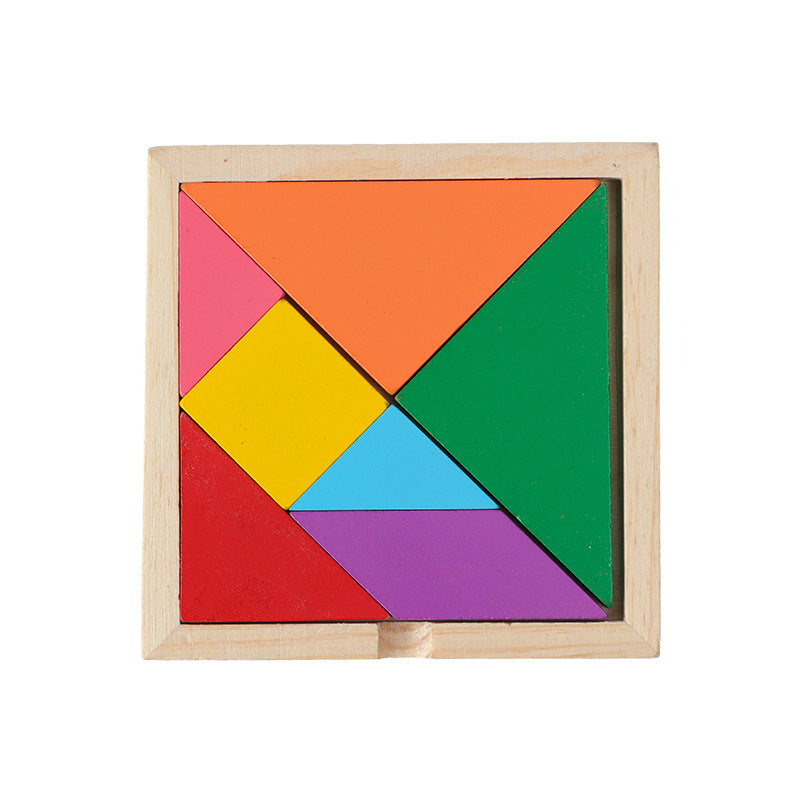 Rainbow Blocks Educational Rattle Toy