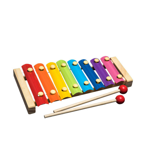 Rainbow Blocks Educational Rattle Toy