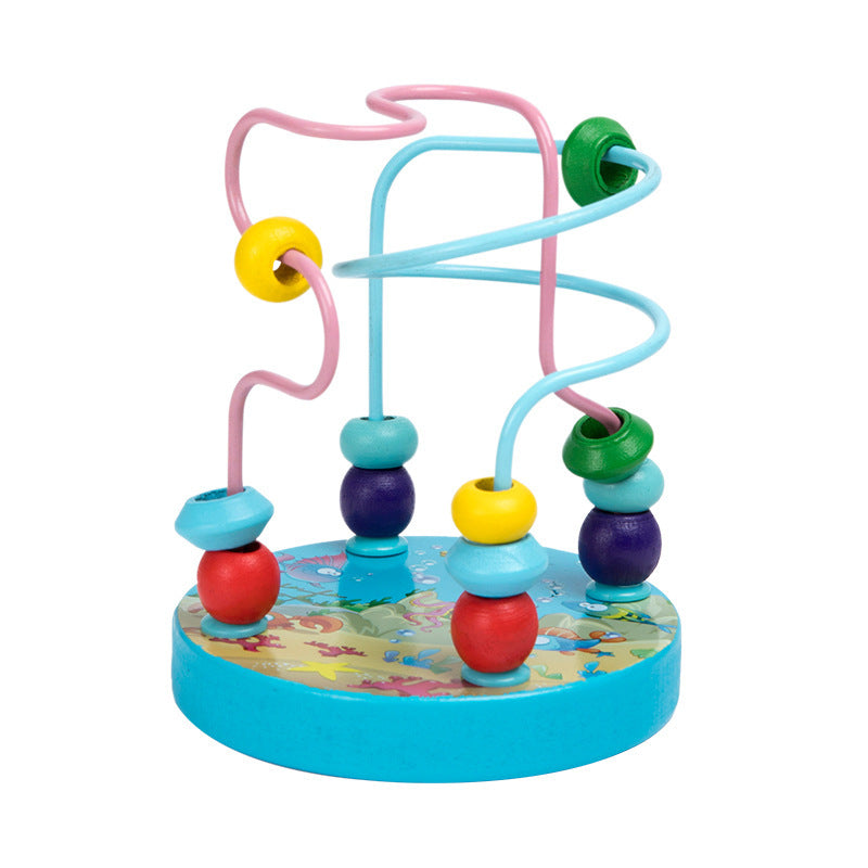 Rainbow Blocks Educational Rattle Toy
