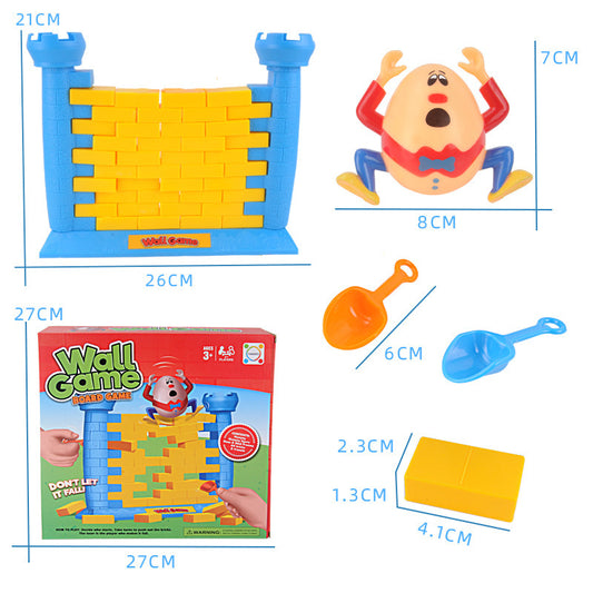 Educational Building Blocks Wall Game For Children