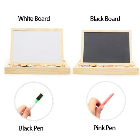 Magnetic Wooden Puzzle Toy For Early Learning