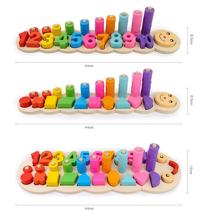 Interactive Wooden Board For Kids’ Cognitive Development