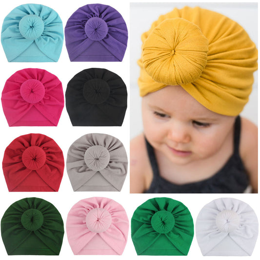 Lightweight And Cozy Turban Beanie For Babies