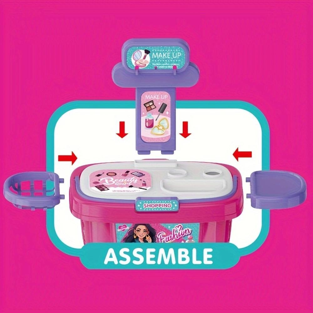 Interactive Makeover And Dress Up Toy Cart
