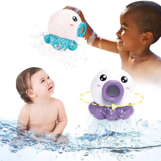 Colorful Octopus Water Fountain Toy For Kids