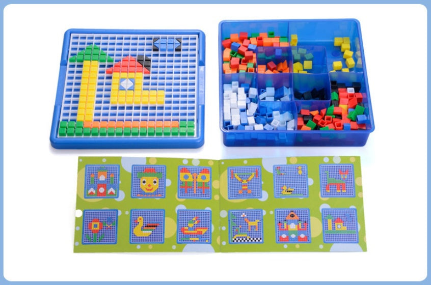 Colorful Puzzle Building Blocks Toy For Creative Kids