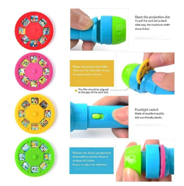 LED Projector Toy For Interactive Storytelling
