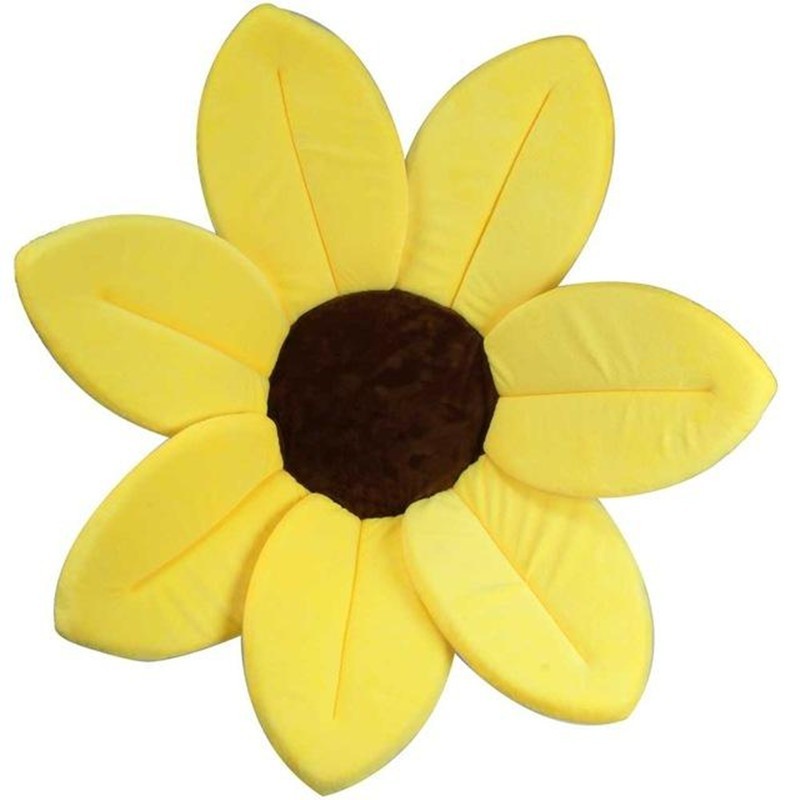 Colorful Sunflower Bath Mat For Baby’s Bathing Comfort