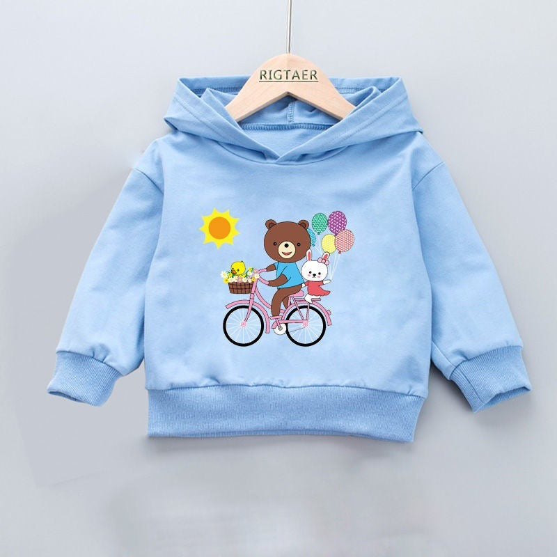 Kids’ Comfy Hoodies For Spring And Autumn Weather