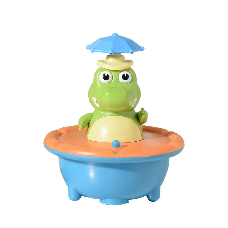 Crown Splash Crocodile LED Bath Fountain Toy