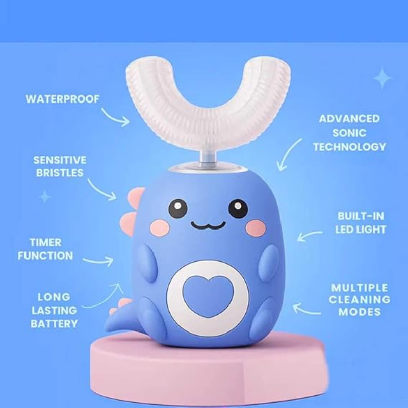 Gentle Kids’ Electric Toothbrush that Makes Oral Care a Breeze