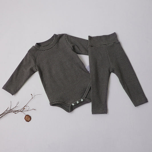 Soft Fine Pattern Romper Suit For Your Little Princess