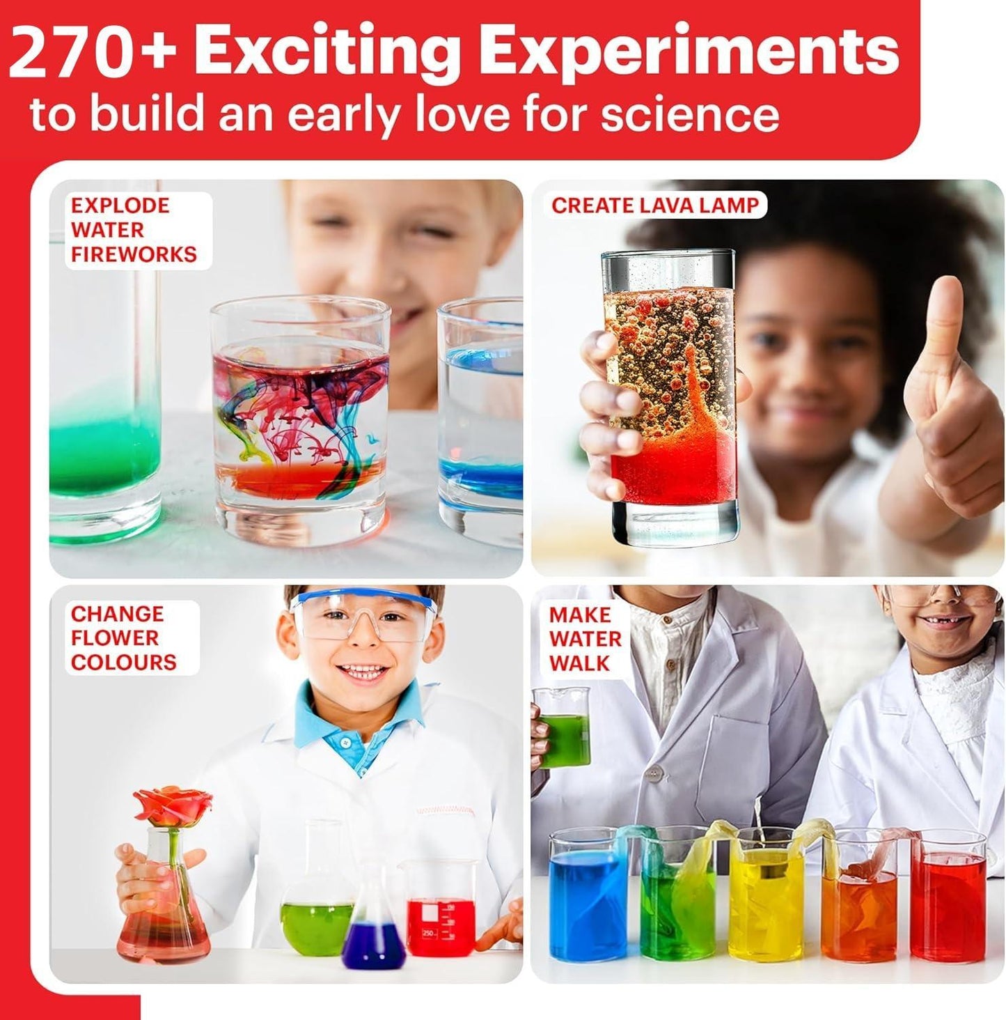Interactive 73 - Pieces Science Exploration Kit for Kids