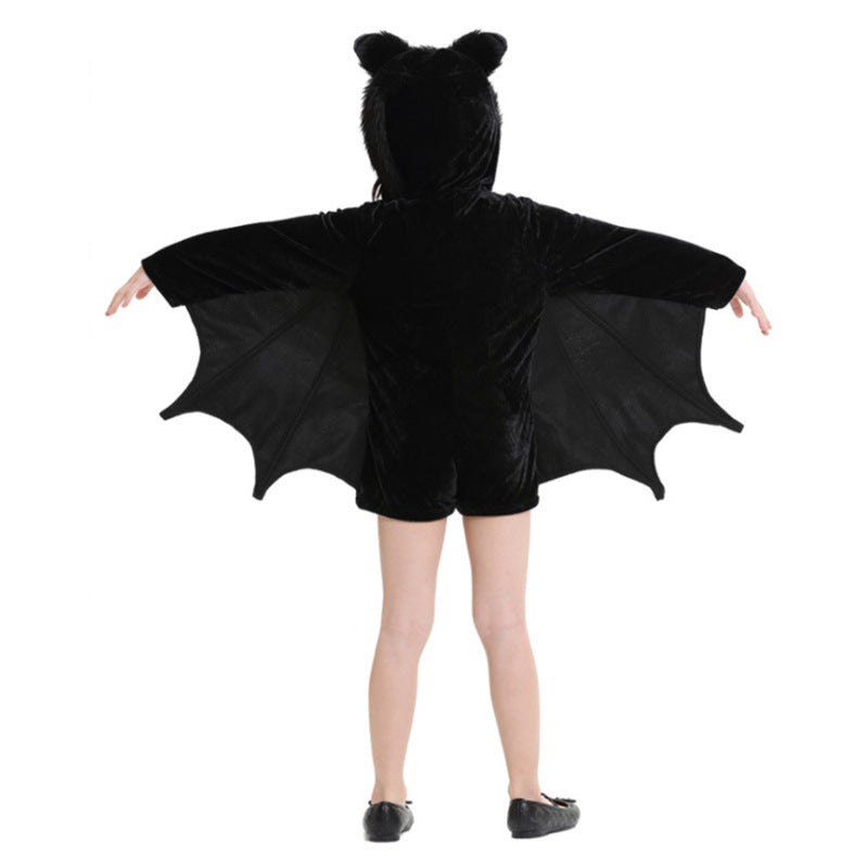 Lightweight And Cool Bat Cosplay Outfit For Children
