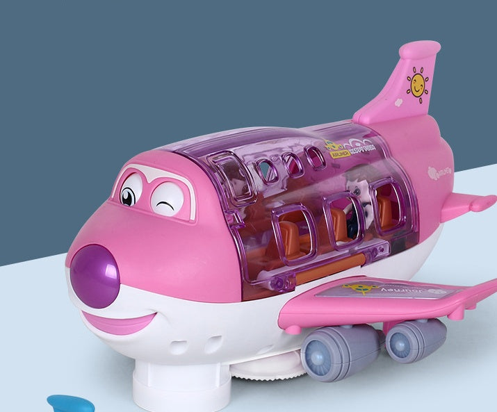 Spinning And Sound-Enhanced Electric Plane Toy