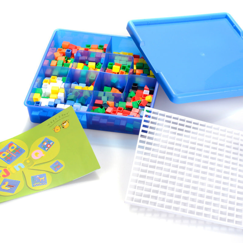 Colorful Puzzle Building Blocks Toy For Creative Kids