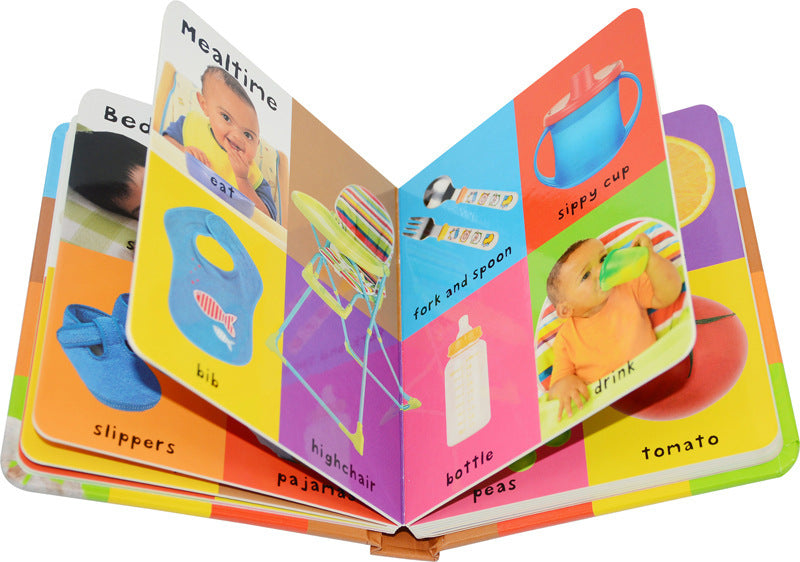 Boost Early Learning With This Fun First Words Cardboard Book