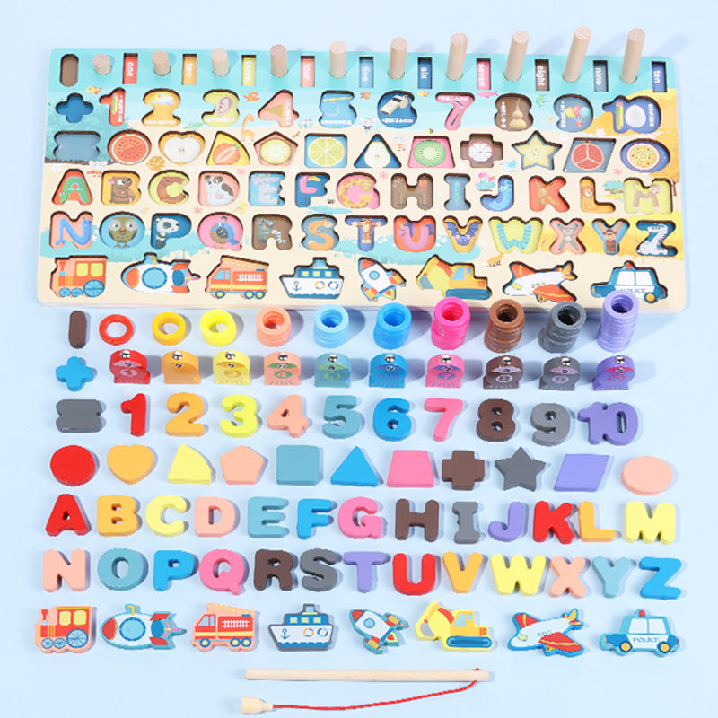 Wooden Montessori Educational Toy For Toddler Development
