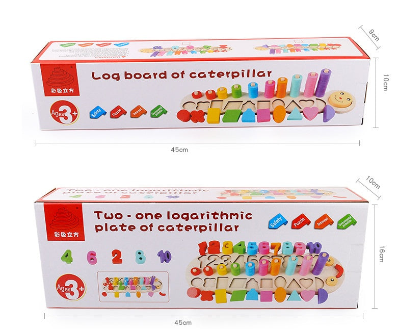 Interactive Wooden Board For Kids’ Cognitive Development