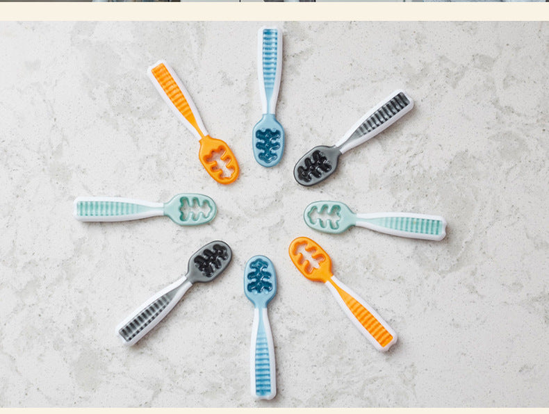 Soft Silicone Spoon For Baby’s Teething And Feeding