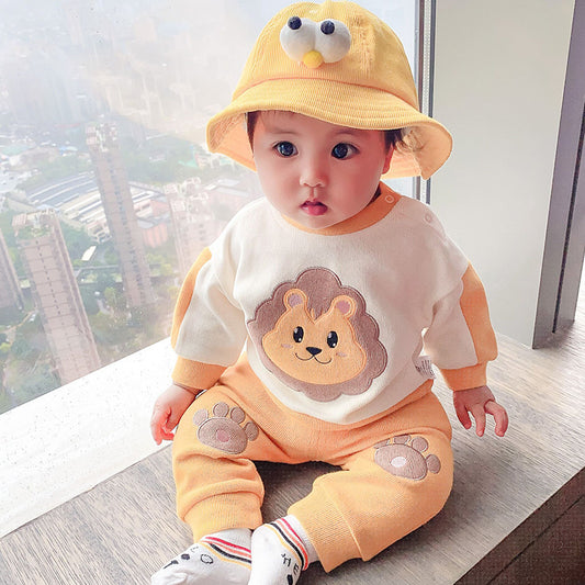 Soft And Trendy Cartoon Suit For Active Kids