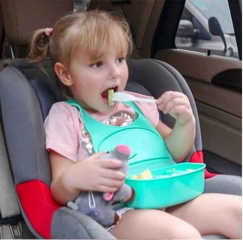 Mess-Free Feeding With Soft Waterproof Baby Bibs