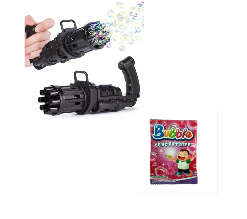 Kids Bath Toy Machine Gun And Bubble Fun