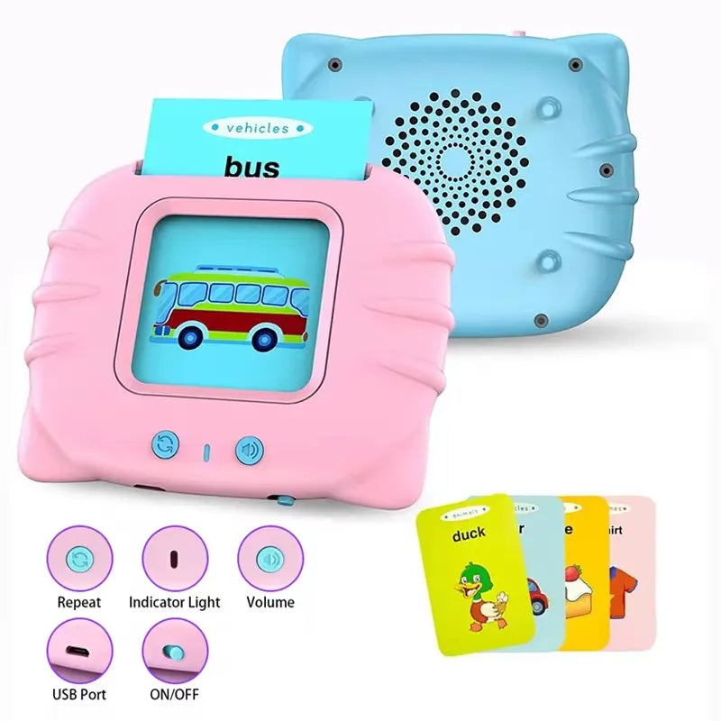 Play, Listen, Learn - Fun Vocabulary Learning Cards Toy