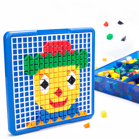 Colorful Puzzle Building Blocks Toy For Creative Kids