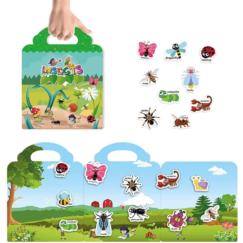Imagine, Peel, Play: A Colorful Sticker Journey for Children