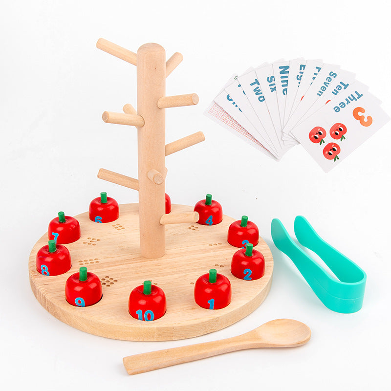Concentration Building Wooden Bead Toy For Children