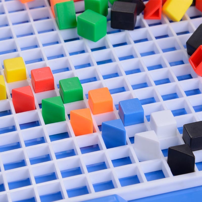 Colorful Puzzle Building Blocks Toy For Creative Kids
