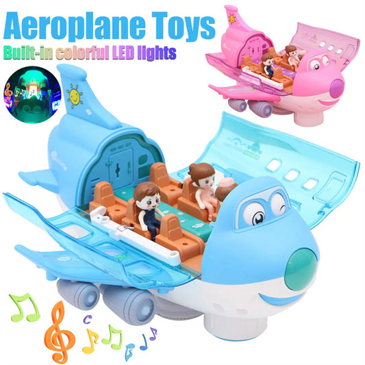Spinning And Sound-Enhanced Electric Plane Toy