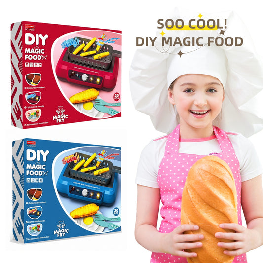 Kids DIY Induction Cooking Set With Color Change Effects