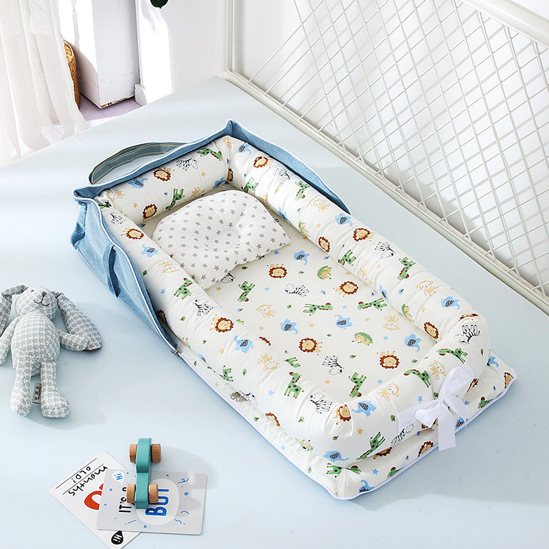 Comfortable And Washable Baby Bed Crib For Young Kids
