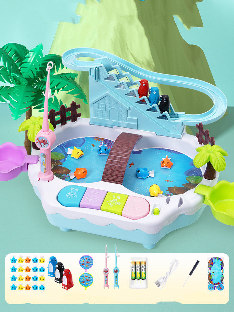 Baby Fishing Puzzle Toy For Play And Learning