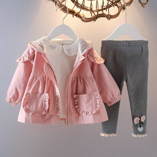 Durable Autumn Clothes Set Perfect For Play And School